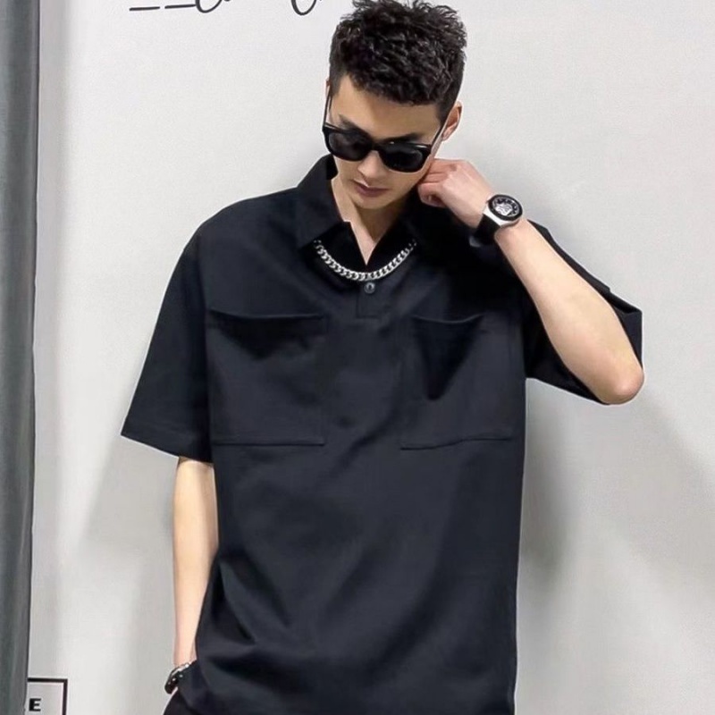 Áo Thun POLO Tay Ngắn Cỡ Lớn 150kg Thời Trang Mùa Hè Hàng Mới Dành Cho Nam