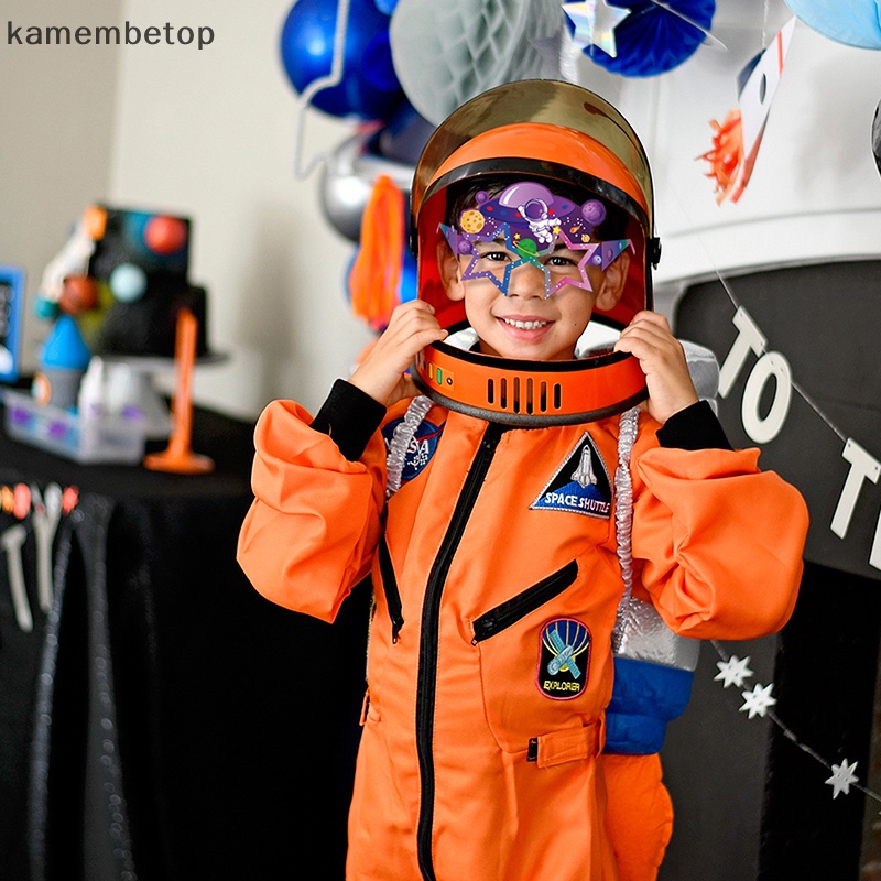 Beto Kính Giấy Chủ Đề Phi Hành Gia Không Gian Cho Bữa Tiệc Ngoài Trời