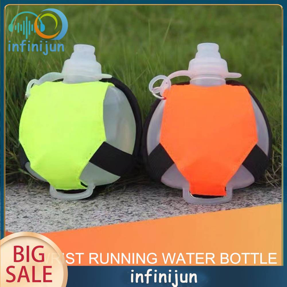 Bình Đựng Nước Mini 200ml Đeo Cổ Tay Mềm Mại Tiện Dụng