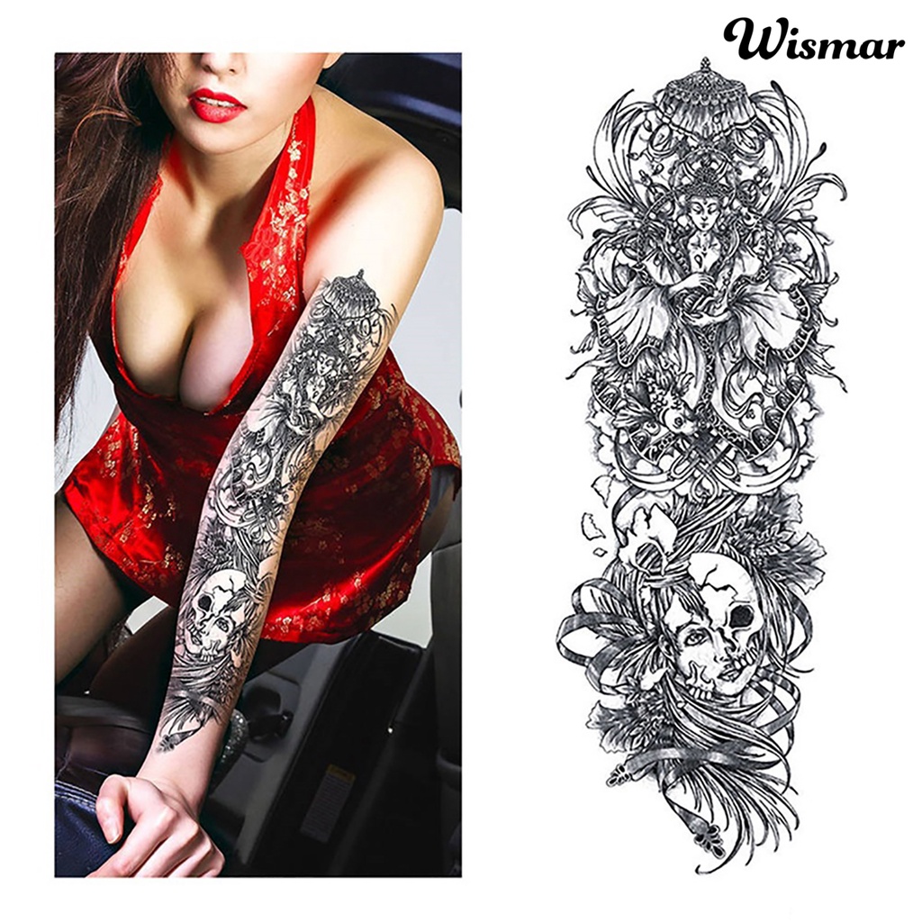 Hình Xăm Tạm Thời Chống Nước Nhiều Màu Sắc Cá Tính