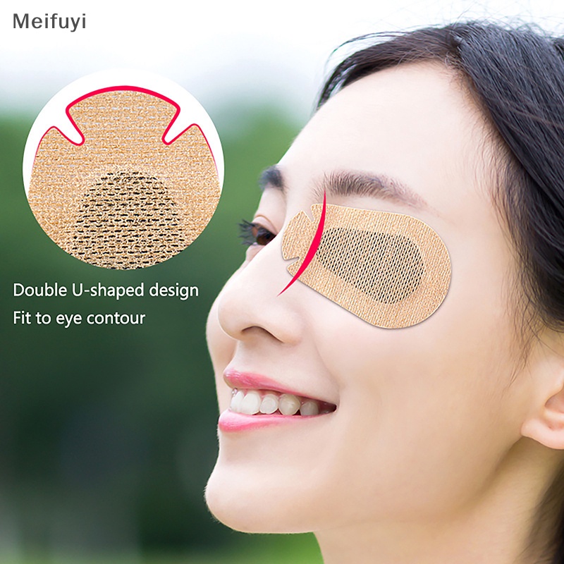 Bộ 5 Miếng Dán Mắt Đơn Tập Luyện Amblyopia Thoáng Khí Họa Tiết Hoạt Hình Dành Cho Trẻ Em