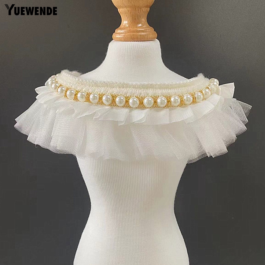 Yq.e Khăn Quàng Cổ Thú Cưng Nhiều Kích Thước Dễ Thương Với Nấm Ren Đen Để Chụp Ảnh Air Tag