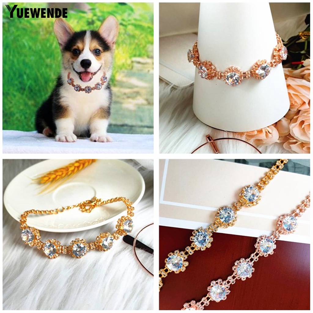 Vòng Cổ Đính Ngọc Trai Giả Thân Thiện Với Môi Trường Cho Thú Cưng