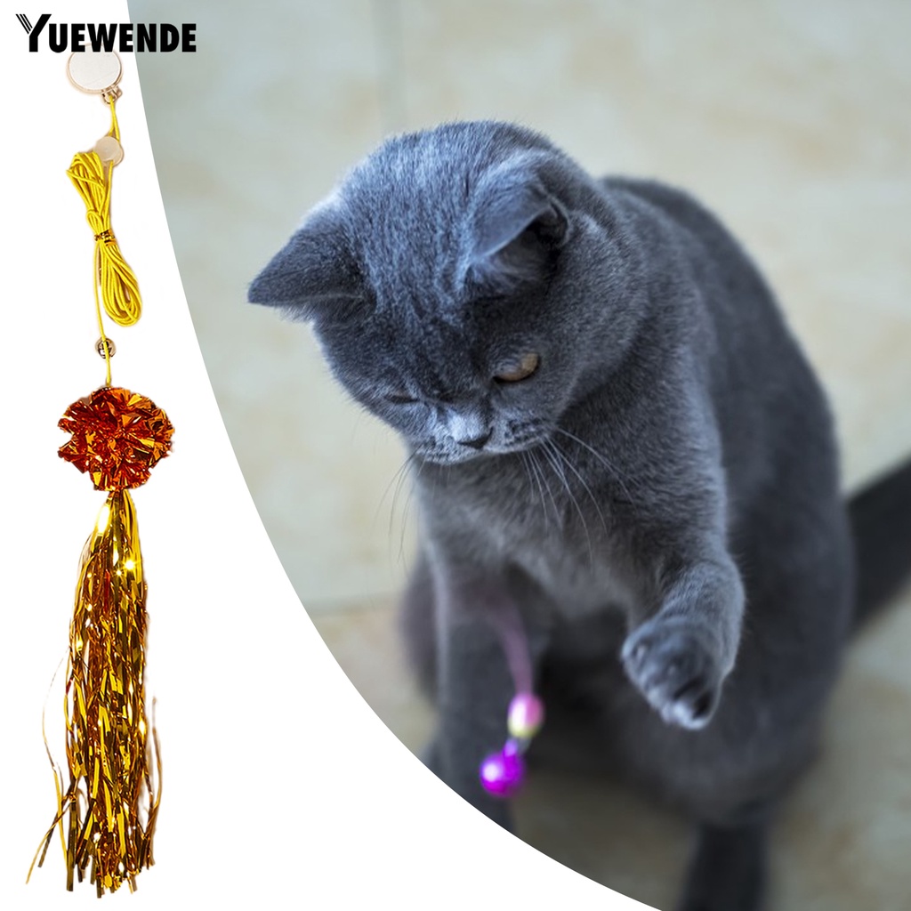 Đồ Chơi Hình Sâu Bướm Đính Kim Sa Cho Mèo Cưng