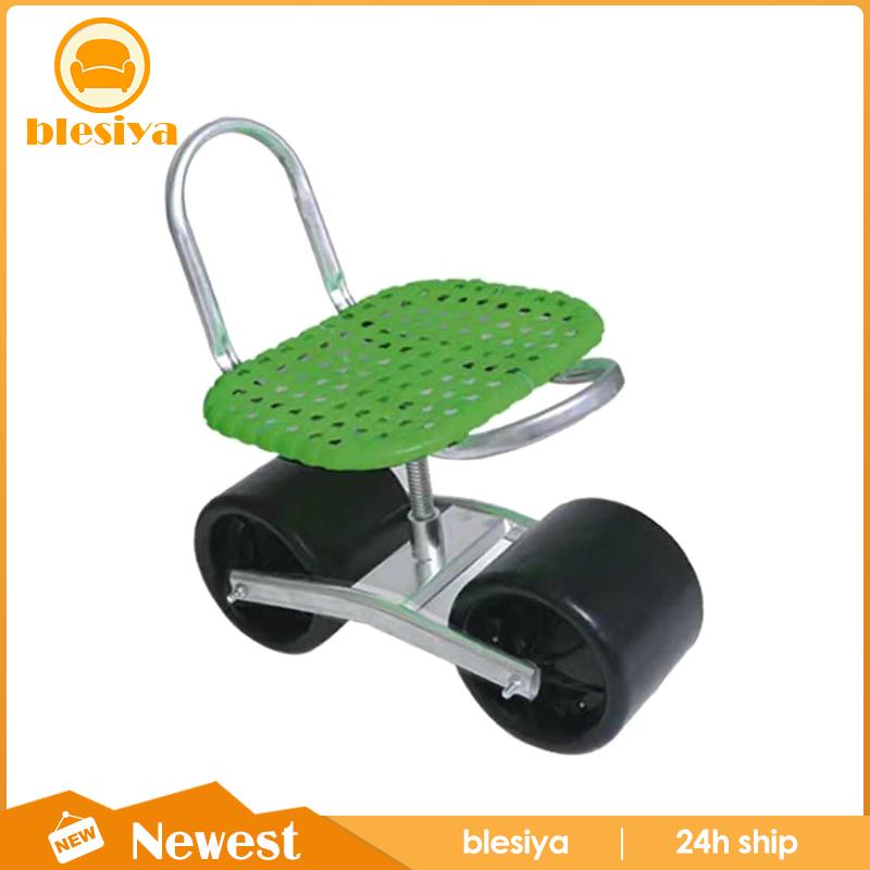 [Blesiya] Ghế Đẩu Làm Vườn Có Bánh Xe Có Thể Điều Chỉnh Cho Sân Vườn