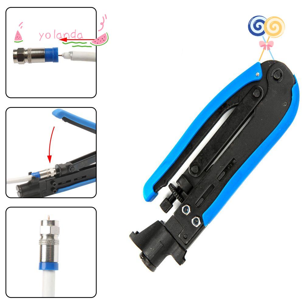 Kìm Tuốt Dây Cáp Đồng Trục Chuyên Dụng Cho RG59 / RG6 / RG11