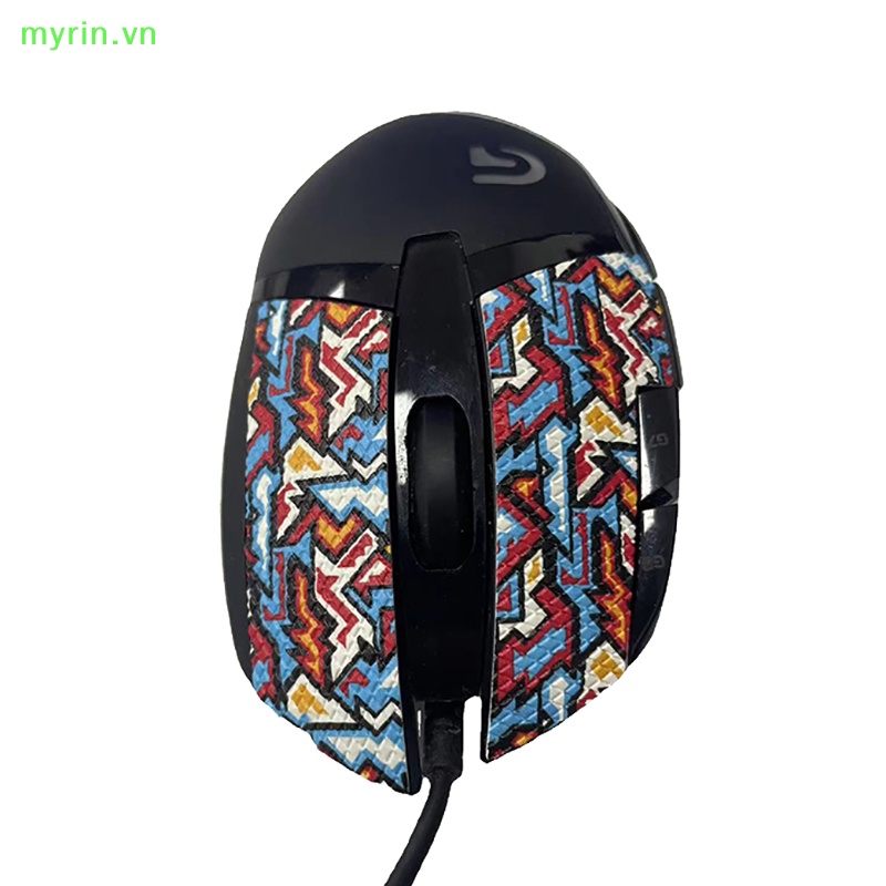 Myrin 1pc mouse grip tape skate diy sticker non slip suck sweat for logitech g402 vn