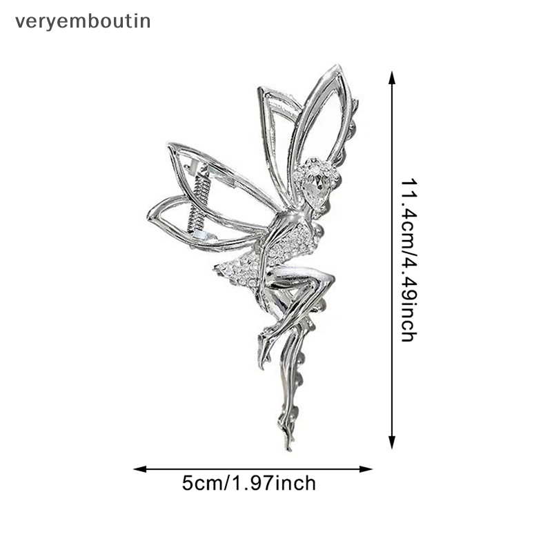 Kẹp Càng Cua Kim Loại Đính Đá Và Ngọc Trai Cho Nữ