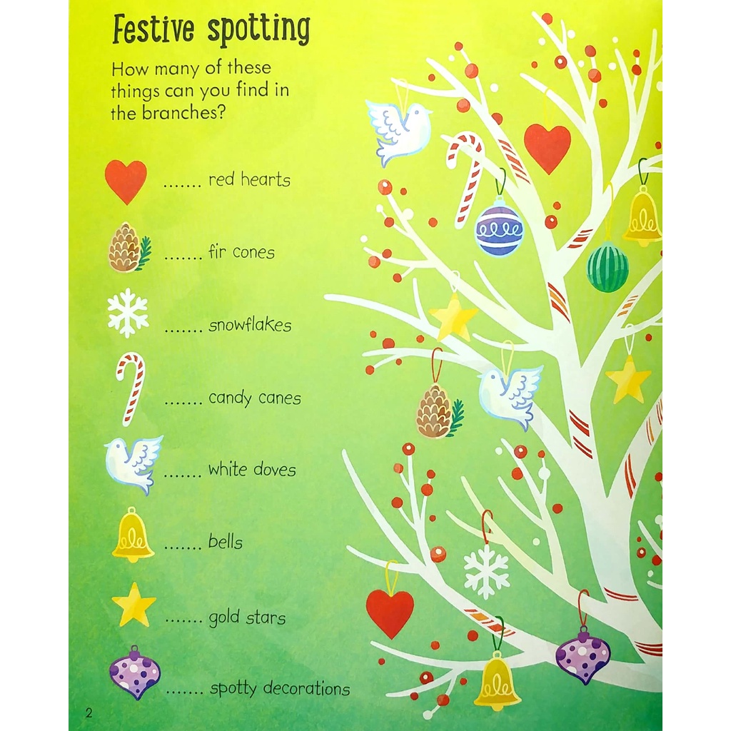 Little Children's Christmas Activity Book