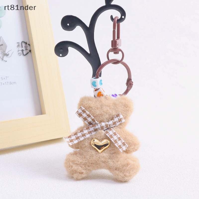 Rt 1 Móc Khóa Gấu Nhồi Bông Mềm Mại Dễ Thương