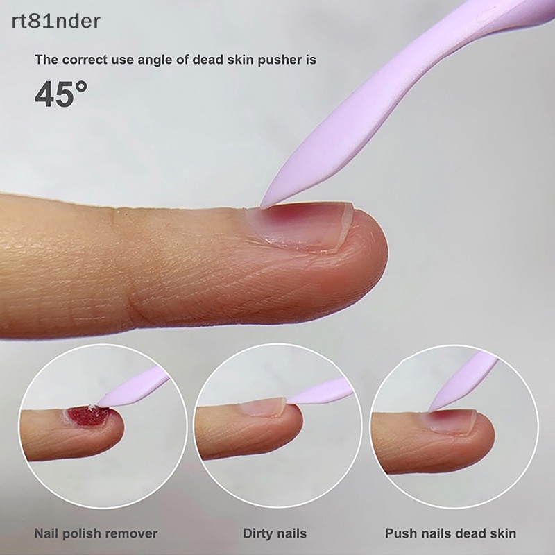 Set 2 Dụng Cụ Tẩy Tế Bào Chết Cho Móng Tay Chuyên Nghiệp