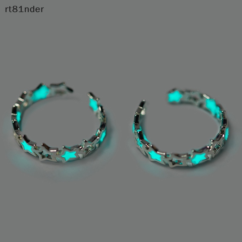 Rt Nhẫn Dạ Quang Hở Bằng Hợp Kim Hình Ngôi Sao Năm Cánh Thời Trang Âu Mỹ Cho Học Sinh Nữ n