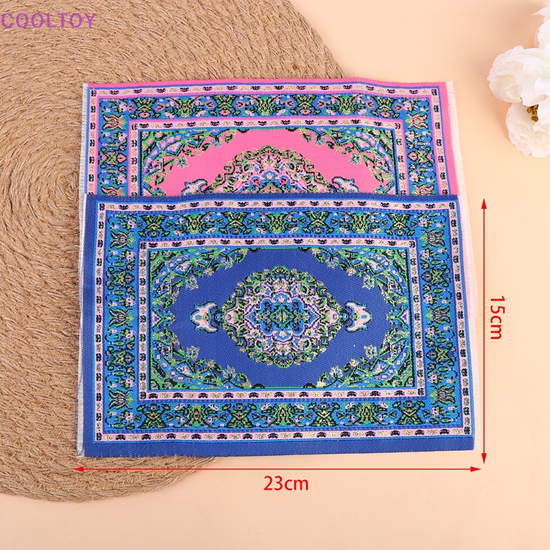Cooltoy Thảm Dệt Thủ Công Mini 23cm Trang Trí Nhà Búp Bê