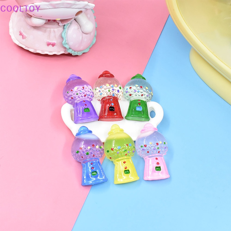 Cooltoy 1 Miếng Vá Trang Trí Nhà Búp Bê Màu Kẹo Nửa Hình Bán Chạy