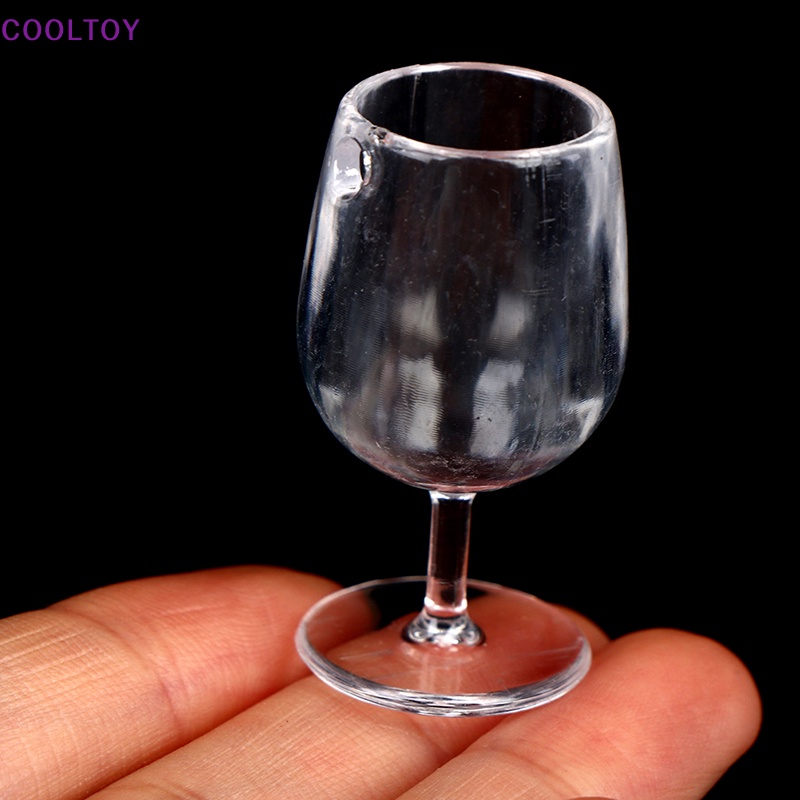 Set 10 Ly Rượu Mini Tỉ Lệ 1 / 6 1 / 12 Xinh Xắn Dùng Để Trang Trí Nhà Búp Bê