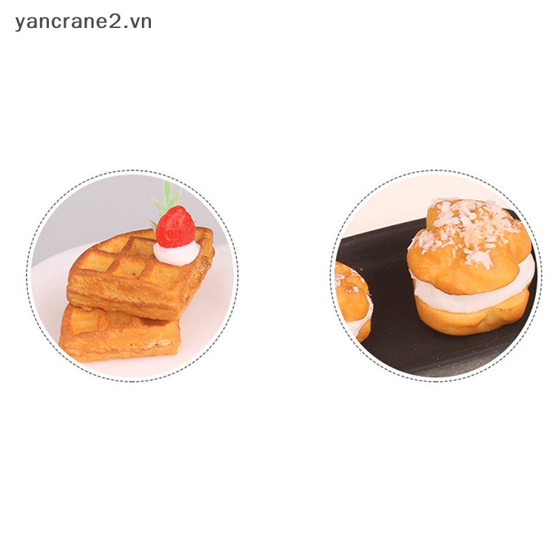 1 Bộ Đồ Chơi Mô Hình Bánh Waffle Và Thức Ăn Mini Dành Cho Búp Bê yancrane2.vn