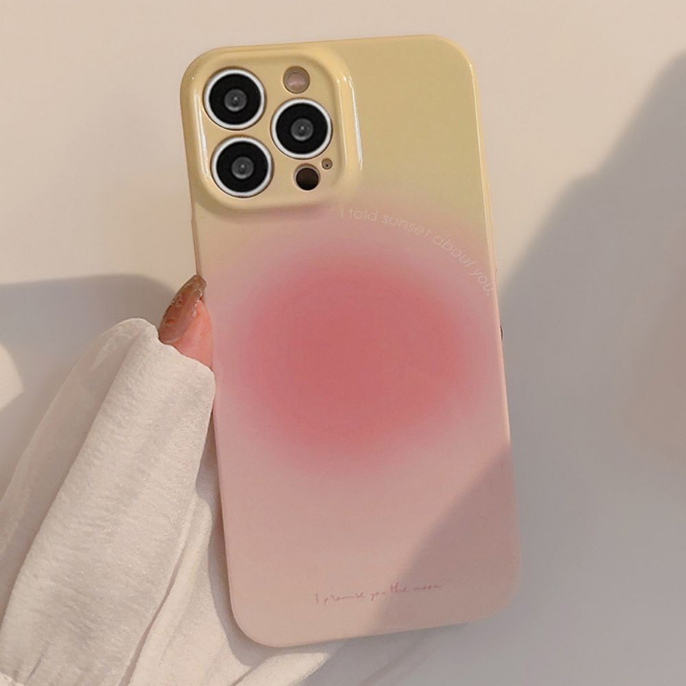 Ốp Điện Thoại TPU Mềm Chống Rơi Có Giá Đỡ Tròn Màu Hồng Cho Iphone 11 14 13 12 Pro Max Xr Xs Max 7 8 Plus SE