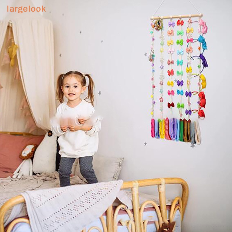 Giá Đỡ Kẹp Tóc Macrame Cỡ Lớn Tiện Dụng