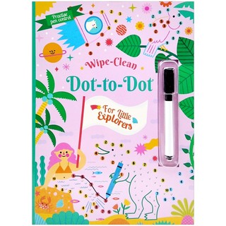 Wipe-clean: dot-to-dot