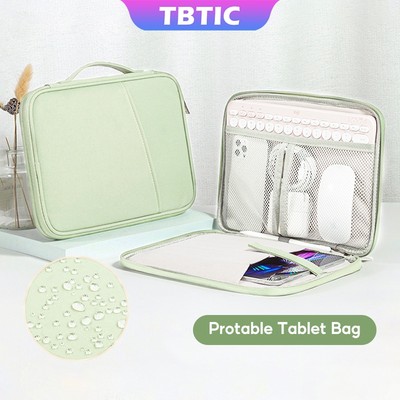 Tbtic Máy Tính Bảng Túi Xách Cho iPad 11-13 inch Tay Túi Bảo Vệ Chống Sốc Nhiều Túi Bao