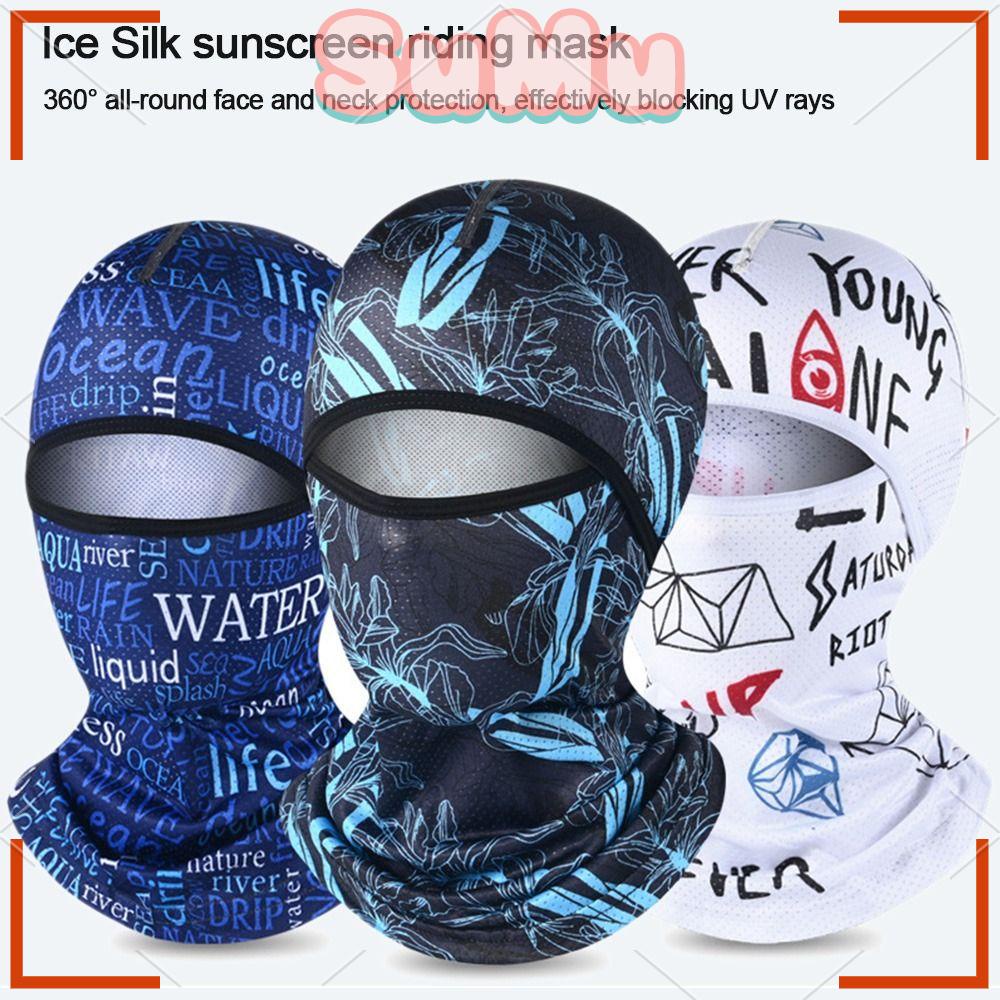 Mũ Trùm Đầu Che Mặt Bảo Vệ Toàn Diện Chống Nắng Dùng Khi Đi Xe Đạp / Xe Máy