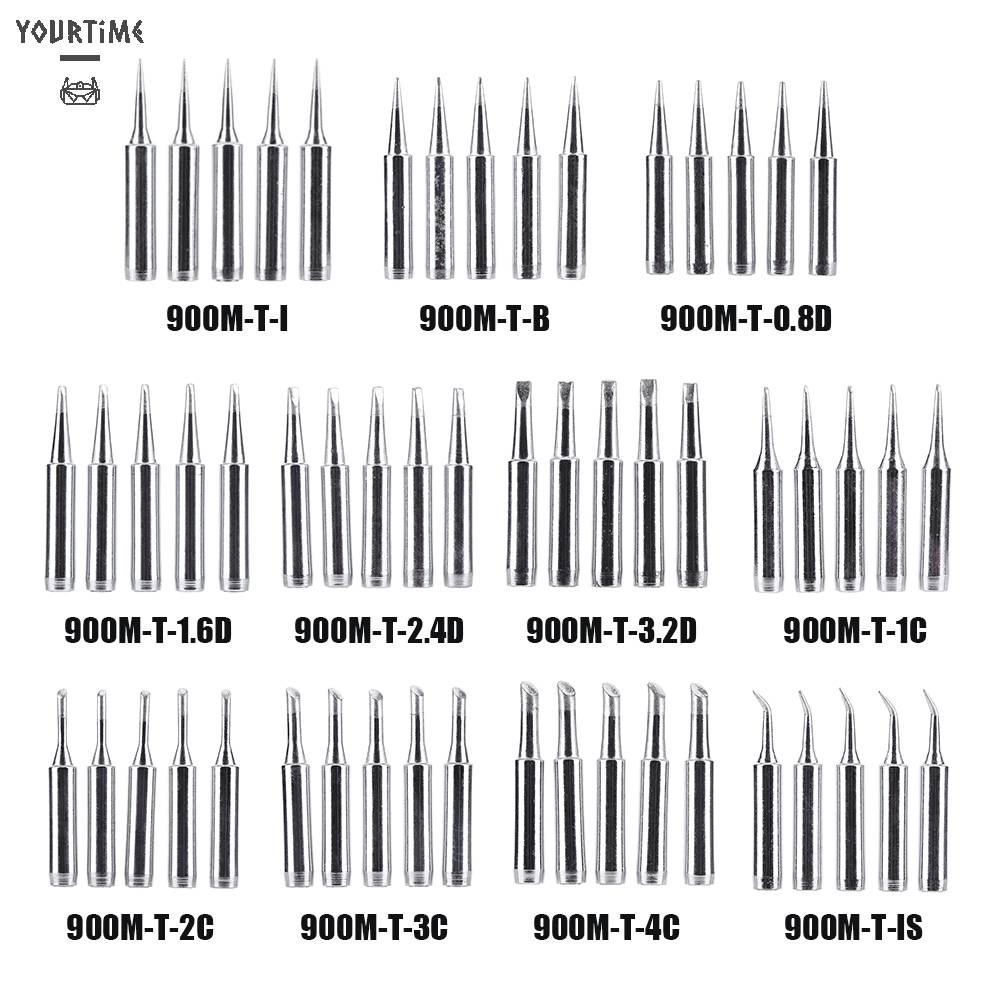 Bộ 5 Đầu Hàn 900M-T Bằng Sắt Không Chì