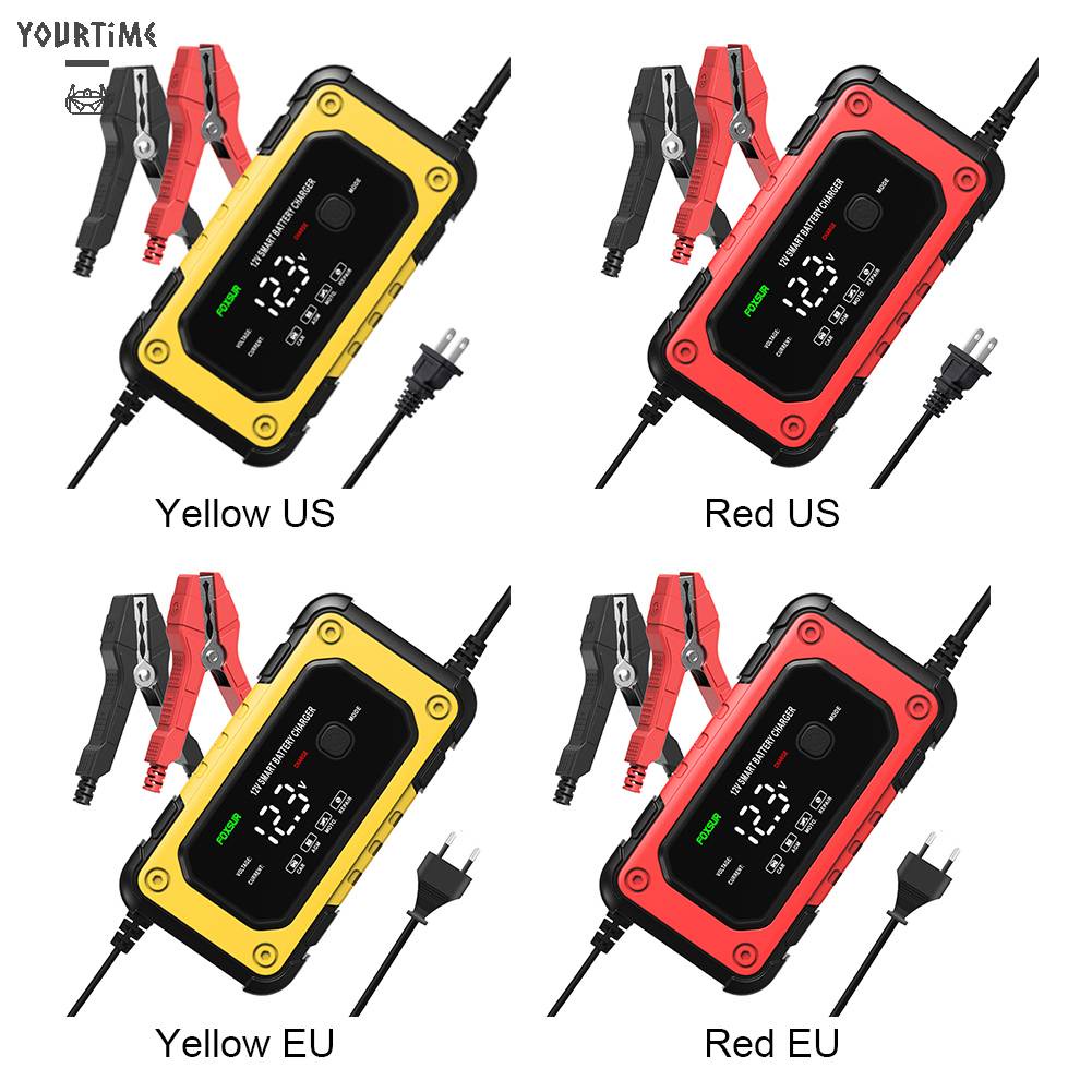 Bộ Sạc Pin Thông Minh 12V 6A Cho Xe Hơi