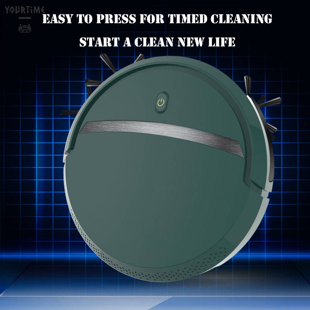 Máy Hút Bụi Mini Tự Động Kèm Sạc Loại C Tiện Dụng Cho Gia Đình