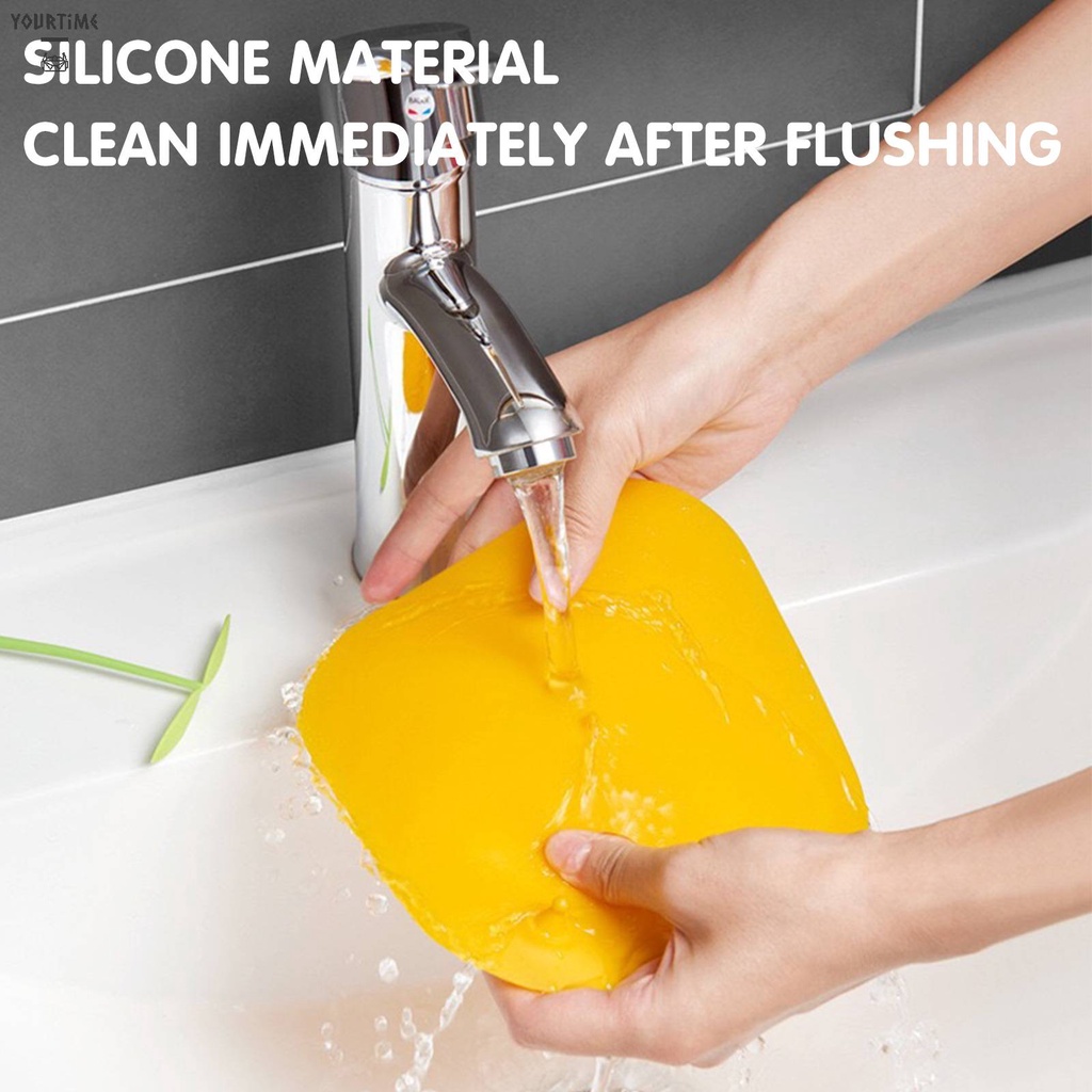Set 5 Nắp Đậy Cống Thoát Nước Bồn Tắm Bằng Silicone Chống Trượt Có Thể Tá