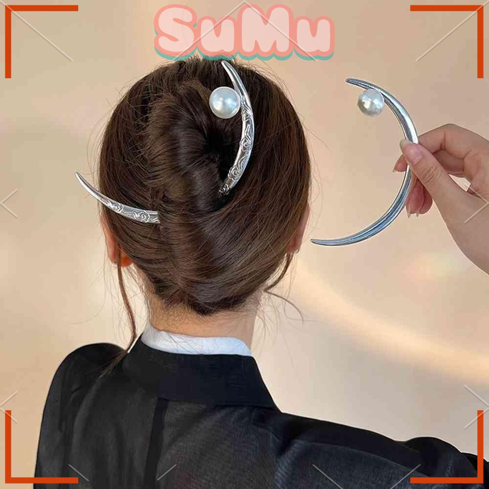 Bộ 2 Trâm Cài Tóc Phong Cách Cổ Điển Cho Nữ