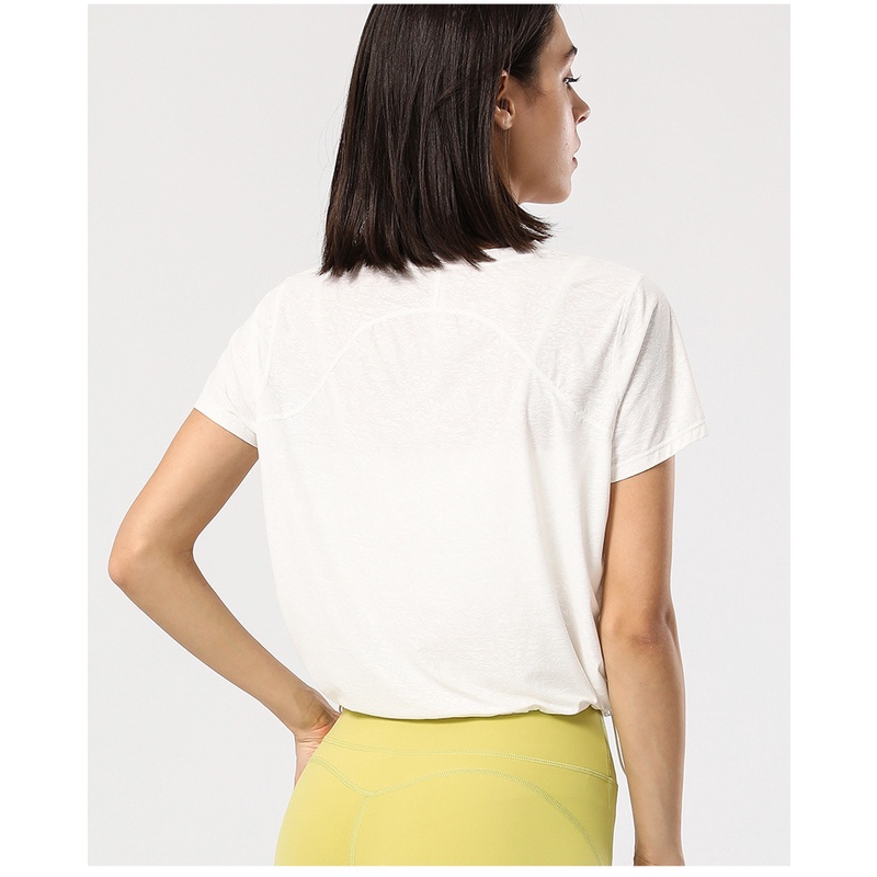 Áo Thun Thể Thao Cổ Tròn Dáng Rộng Tùy Chỉnh Nhanh Khô Tiện Dụng