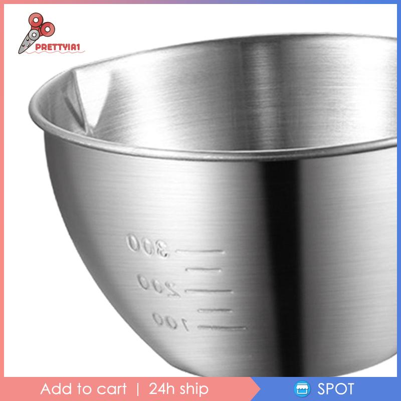 1 Tô Bằng Thép Không Gỉ Trộn Thức Ăn Cho Nhà Bếp