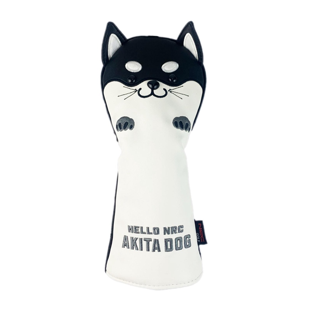 Bao Da PU Bọc Đầu Gậy Đánh Golf 400cc Kèm Thẻ Số 1 Màu Đen