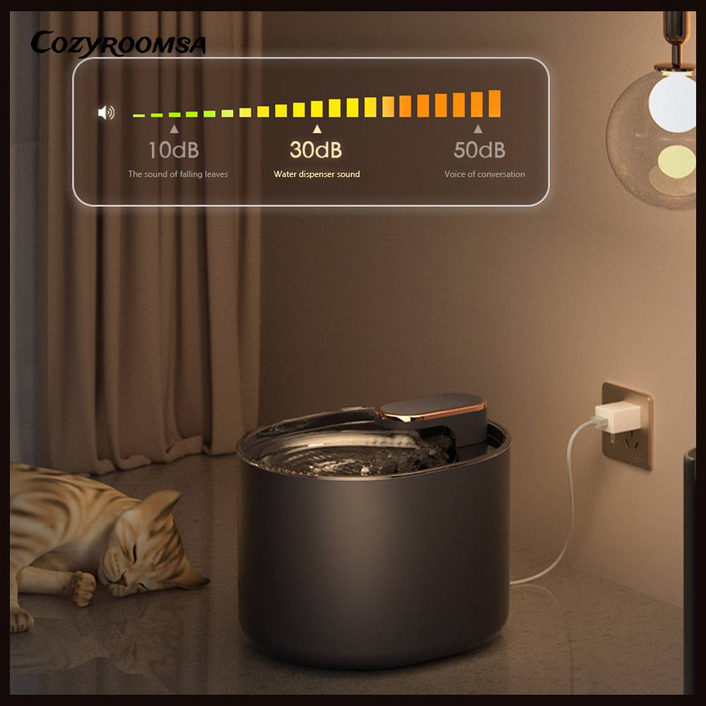 Máy Uống Nước Tự Động Dung Tích 3L Cho Thú Cưng