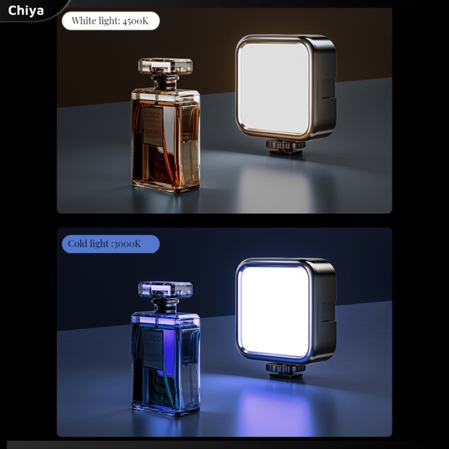 Đèn Rgb Mini Cầm Tay Có Kẹp Gắn Điện Thoại Di Động Hỗ Trợ Chụp Ảnh Selfie