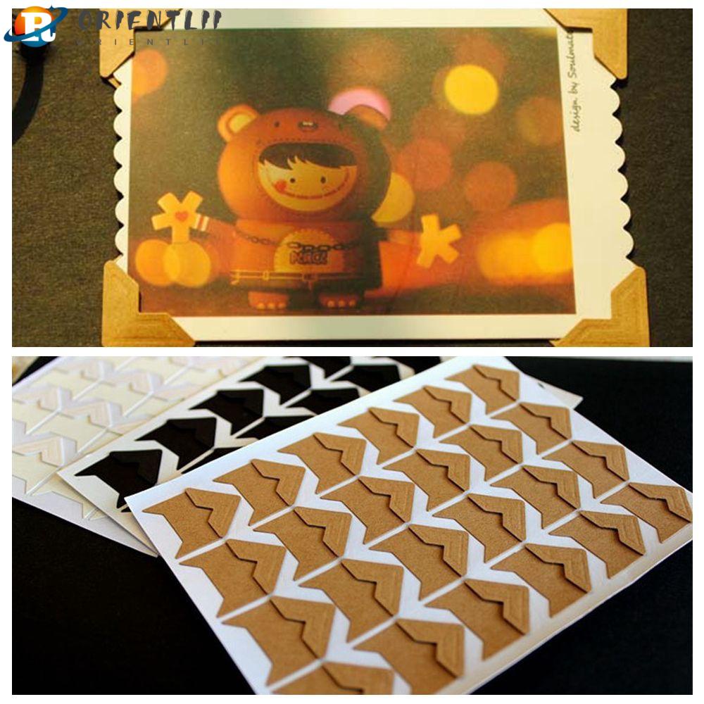 Bộ 72 Miếng Bọc Góc Cạnh Dùng Bảo Vệ Thẻ Ảnh Handmade DIY