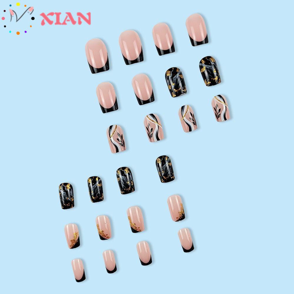 Bộ Móng Tay Giả Che Phủ Toàn Diện Có Thể Tháo Rời Độ Dài Trung Bình Dành Cho Nữ