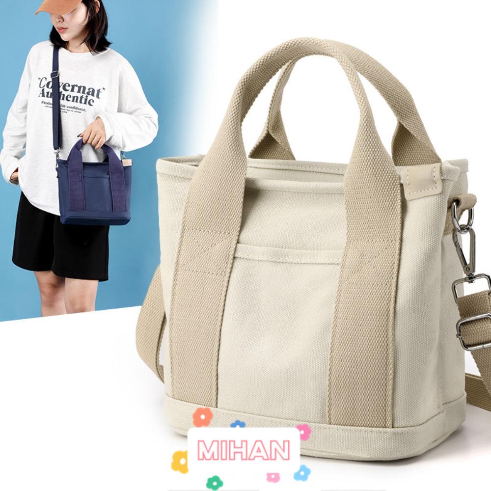 Túi Đeo Chéo Vai Có Ngăn Đựng Đồ Đa Năng Có Khóa Kéo MIHAN1 Phong Cách Nhật Bản Dành Cho Nữ
