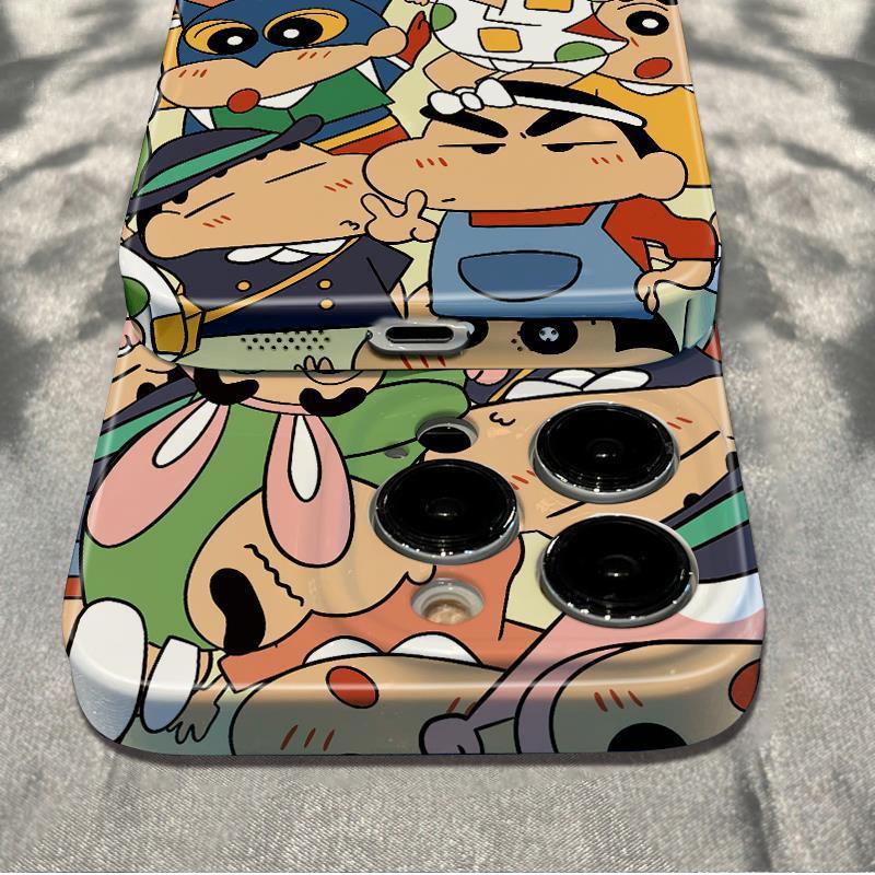 Ốp Điện Thoại Dẻo Họa Tiết Hoạt Hình Cậu Bé Bút Chì Dễ Thương Chống Sốc Cho iPhone12 11insmax 78 plus1314pro