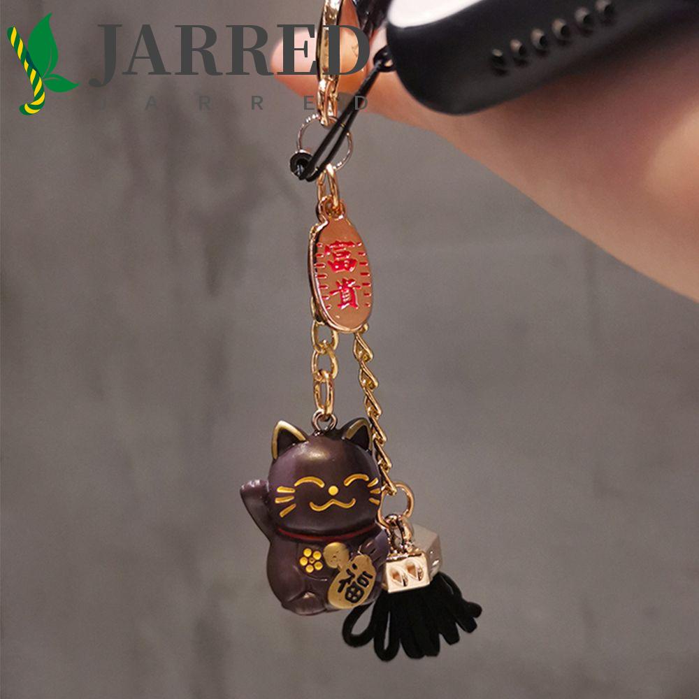 Móc Khóa Hình Chú Mèo May Mắn Maneki Neko Hoạt Hình Đáng Yêu