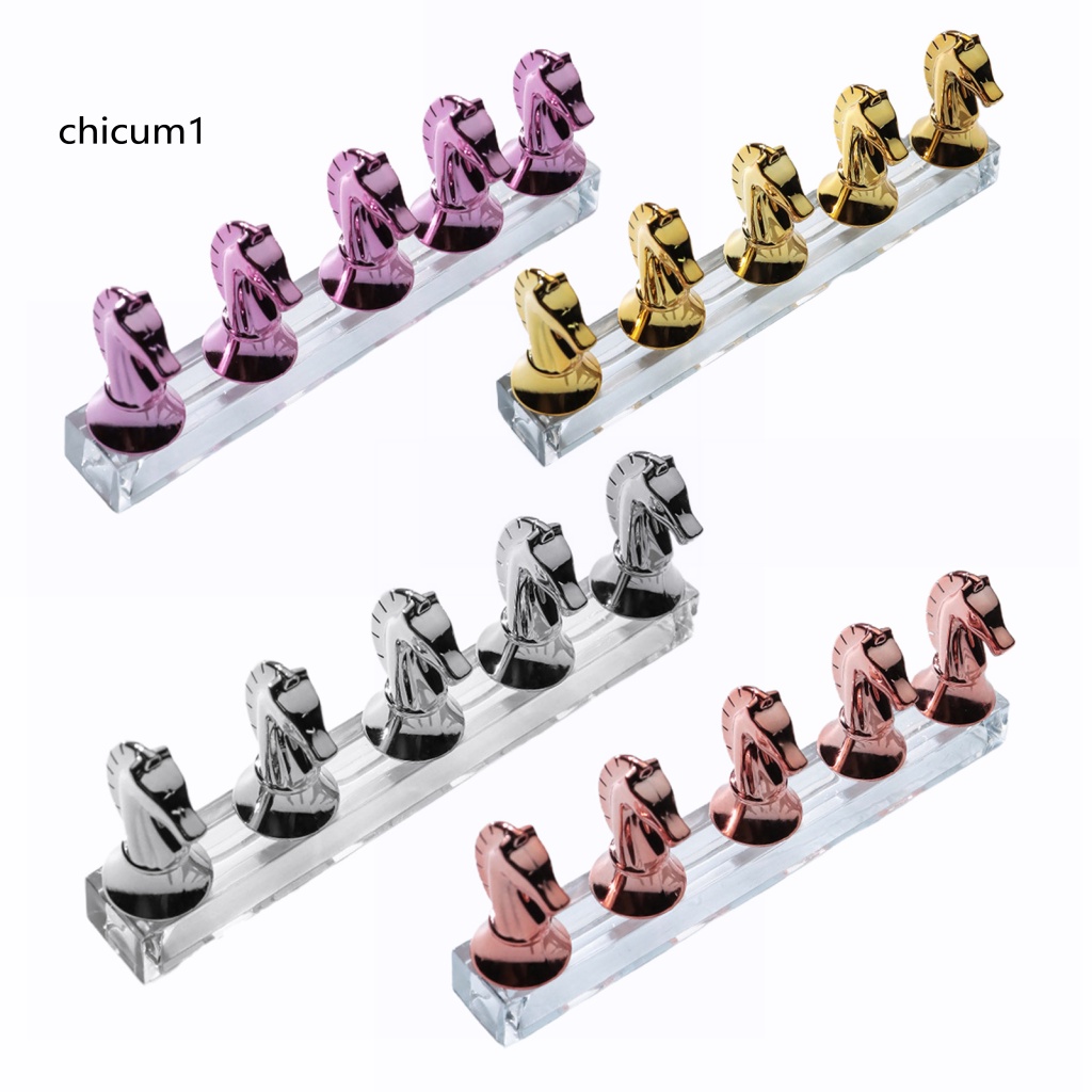 Giá Đỡ Trưng Bày Móng Tay Giả Bằng Kim Loại Chuyên Nghiệp