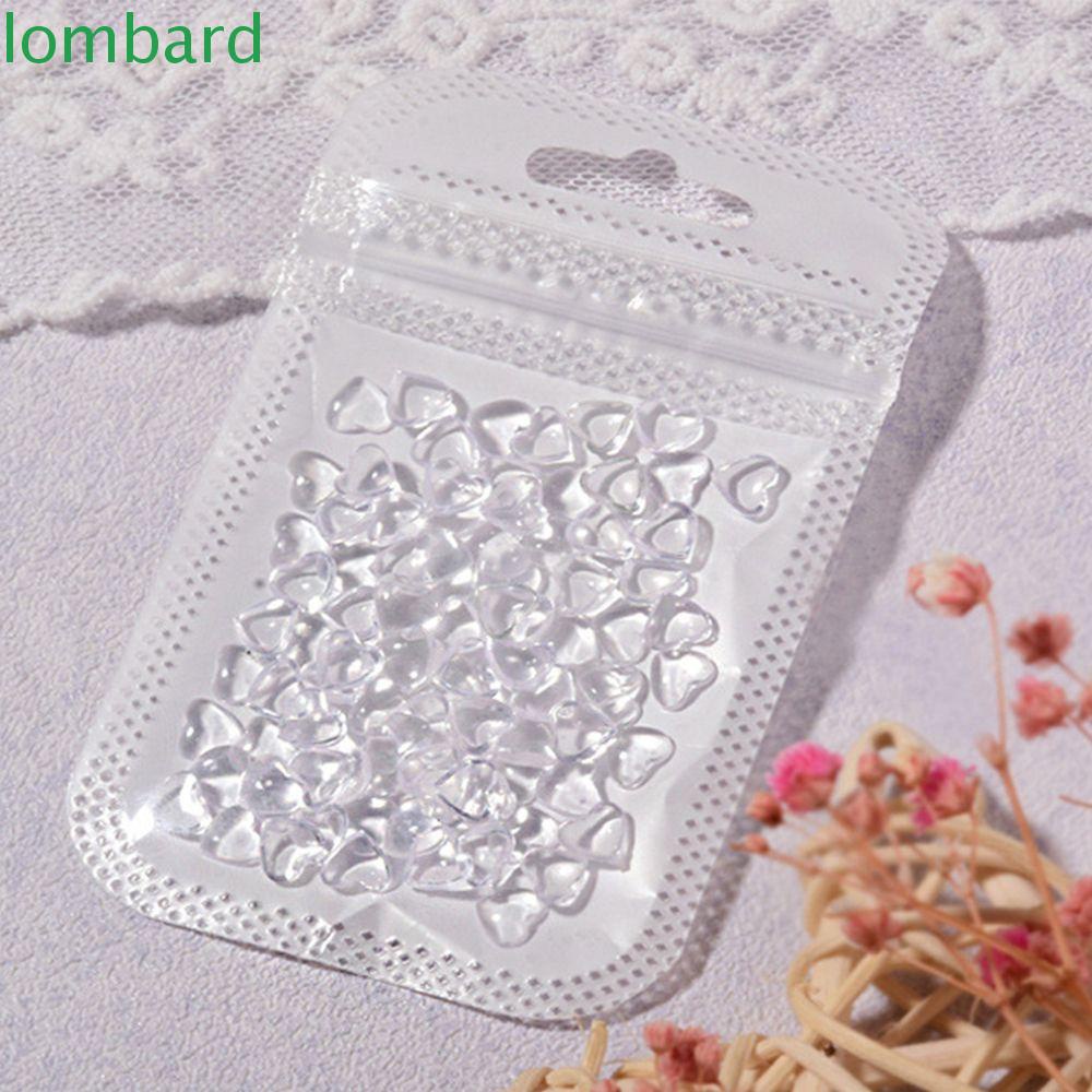 Phụ Kiện Trang Trí Móng Tay 3D DIY Hình Trái Tim Xinh Xắn