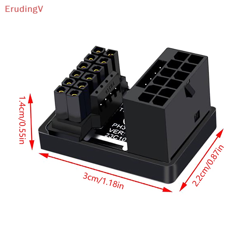Thẻ Đồ Họa PCIe5.0 ATX3.0 12VHPWR 600W 12 + 4Pin Chất Lượng Cao