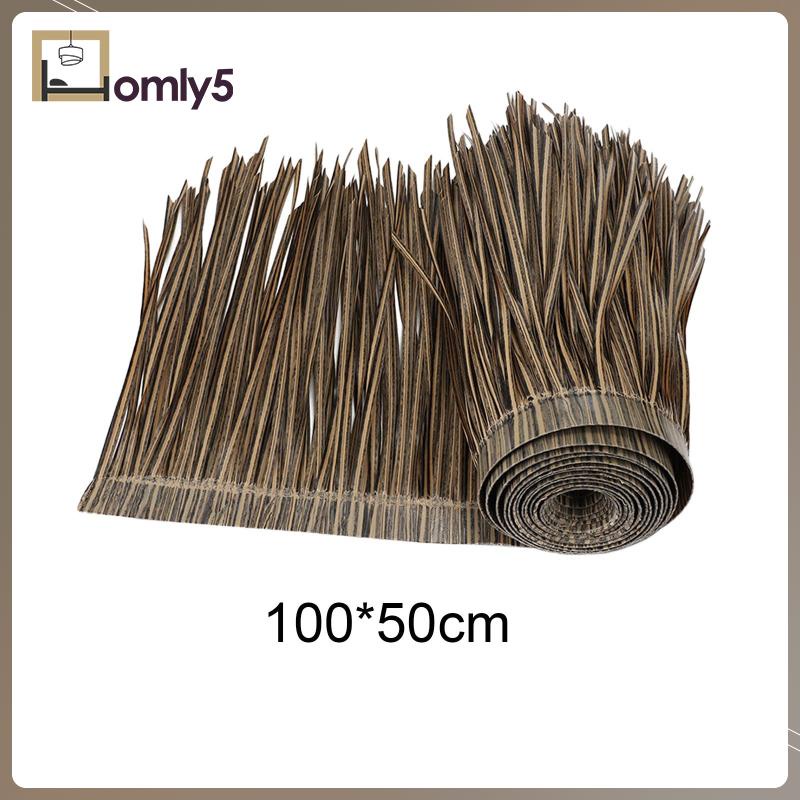 Cuộn Rơm Cọ Rơm Nhân Tạo Đa Năng Trang Trí Mái Nhà Ngoài Trời