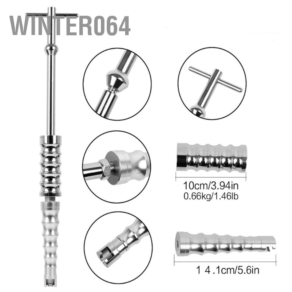 Winter064 Thân xe Paintless Dent Puller Công cụ loại bỏ bộ nâng Búa trượt Sửa chữa ô tô