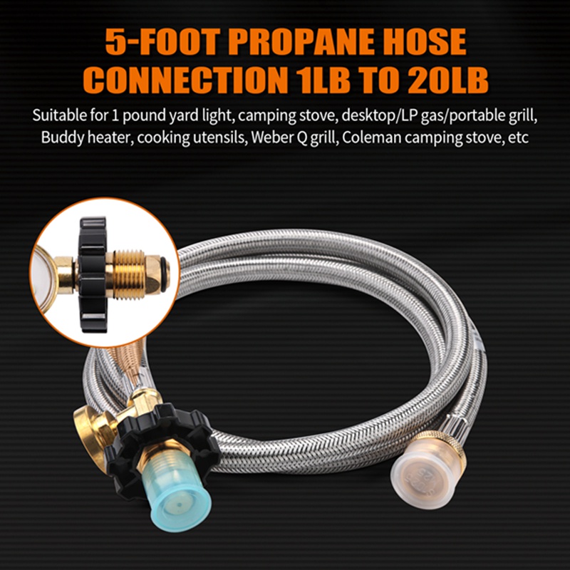 Đầu Chuyển Đổi Ống Propane Từ 1Lb Sang 20Lb