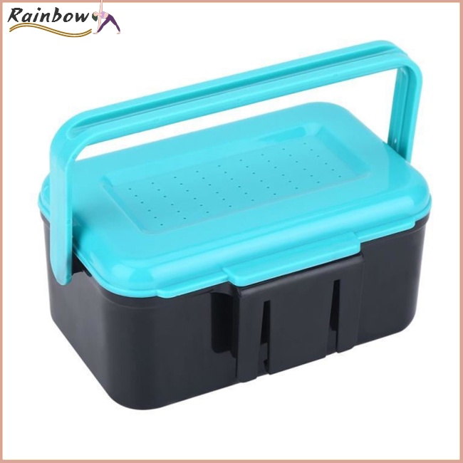 Hộp Đựng Mồi Câu Cá Dày Dặn Thoáng Khí Sức Chứa Lớn