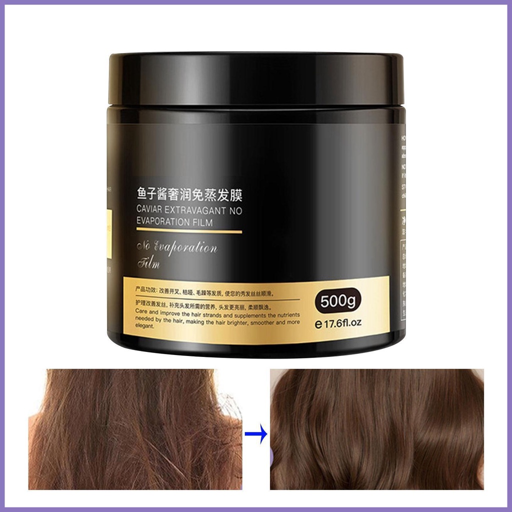 Mặt Nạ Ủ Tóc Caviar Extravagant Dưỡng Ẩm Chống Khô Tóc 500g Chuyên Dụng Cho Salon 500g nota2vn