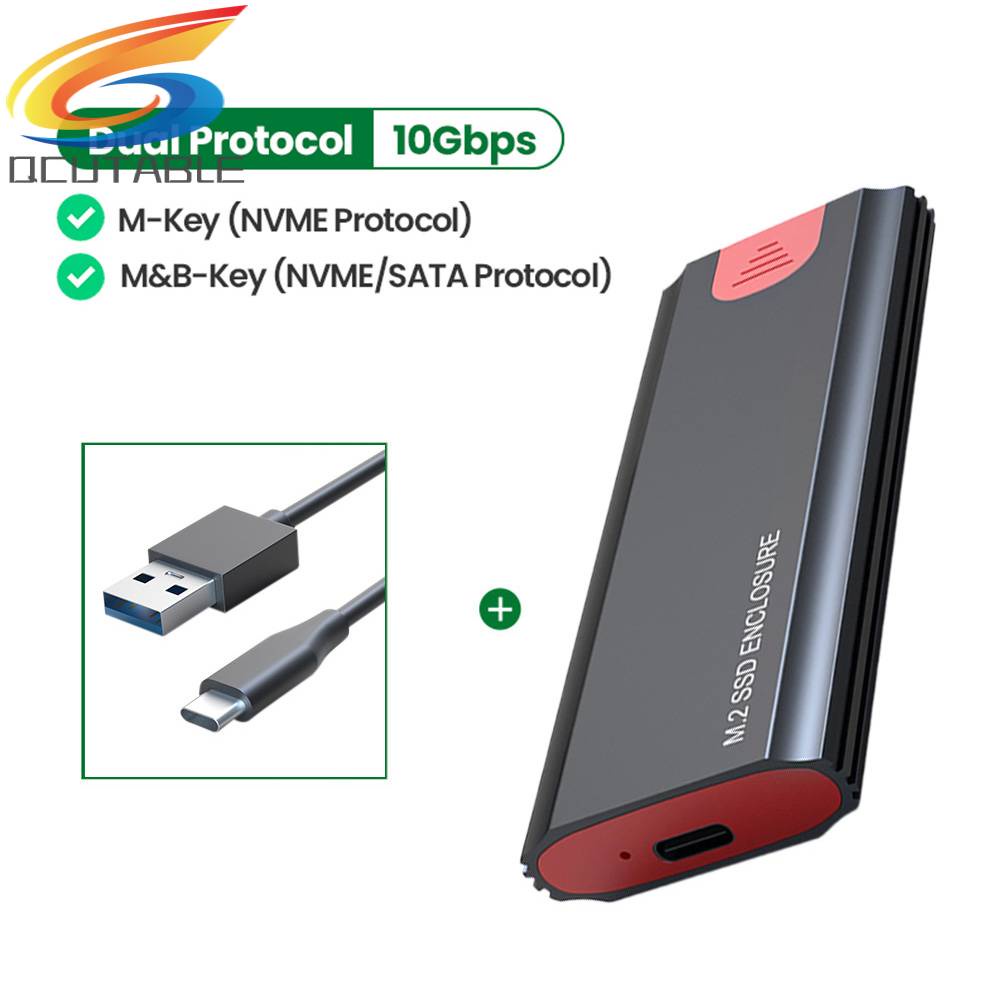 Hộp Đựng Ổ Cứng Ssd M2 2tb Nvme Pcie Ngff Sata M / b