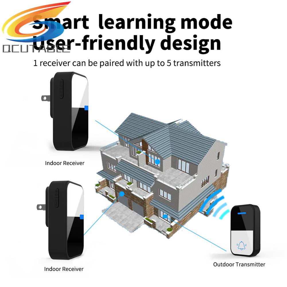Chuông Cửa Chào Mừng Không Dây Chống Nước 433MHz RF